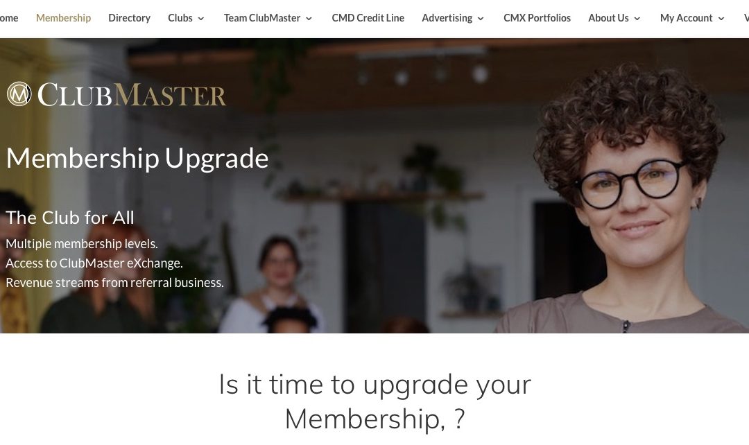How to upgrade your Membership